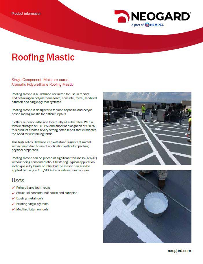 PIS: Roofing Mastic